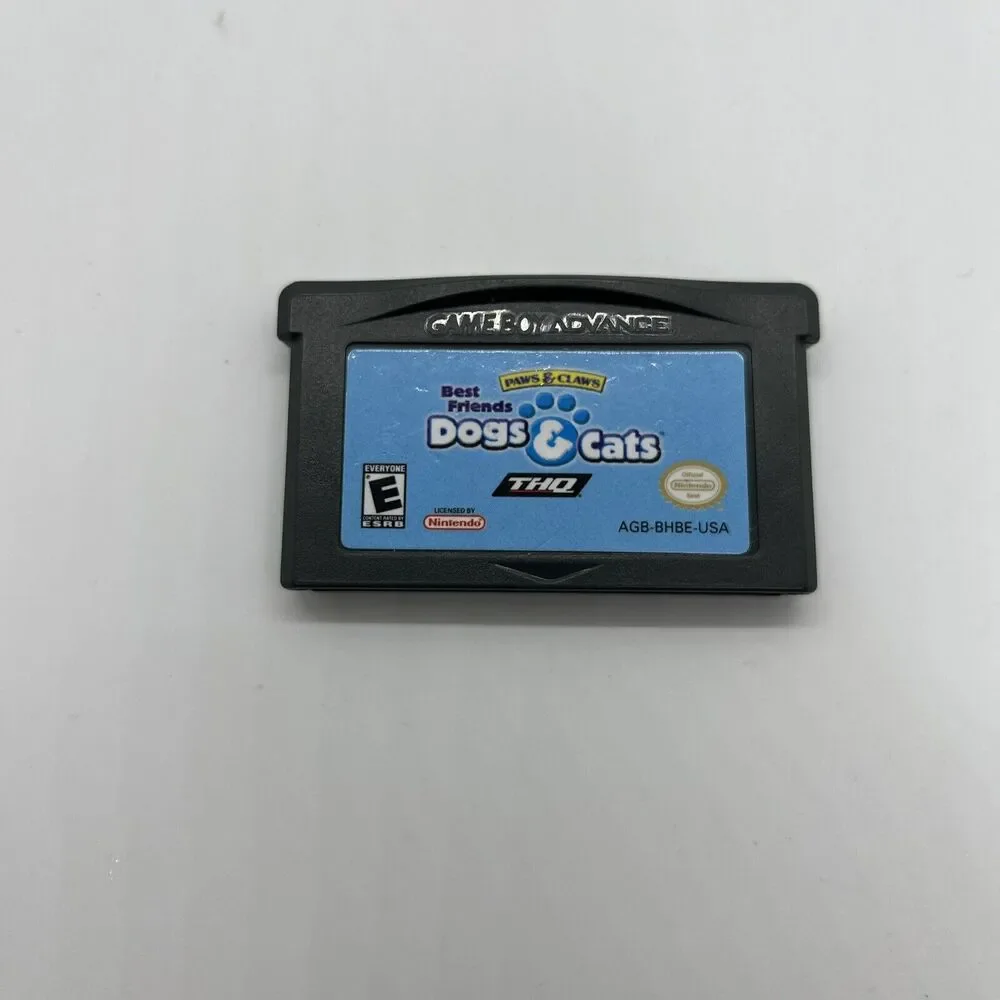 Paws & Claws: Best Friends Dogs & Cats - Nintendo Game Boy Advance
